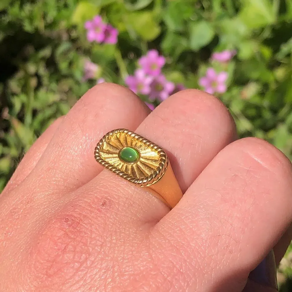New! “Cleopatra” Gold Ring